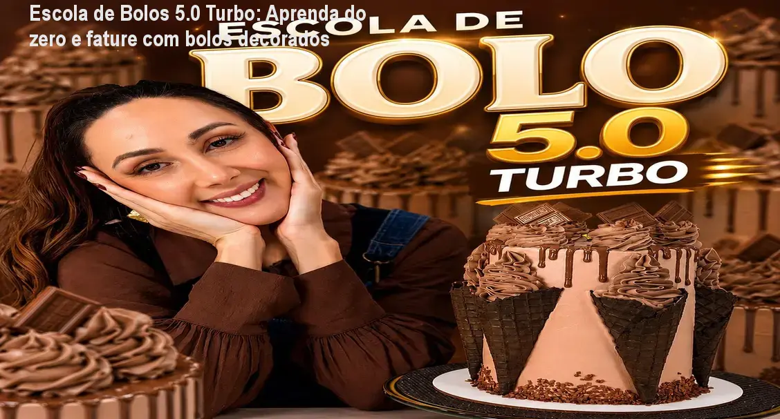 Marrara Bortoloti ensinando técnicas de confeitaria no curso Escola de Bolos 5.0 Turbo