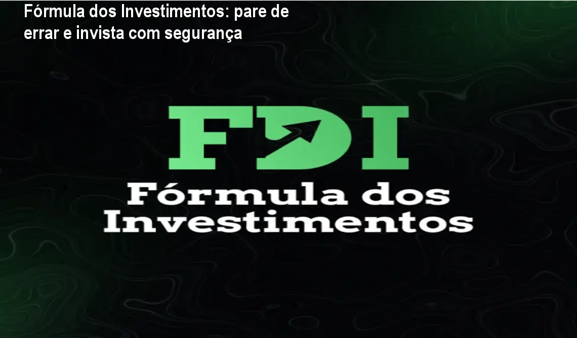 Aluno usando a Fórmula dos Investimentos para organizar sua carteira e evitar perdas