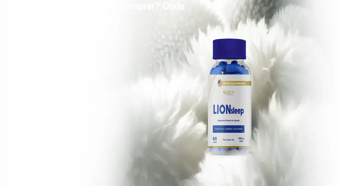lionsleep suplemento sono relaxamento beneficio reparador LIONsleep: Dúvidas sobre Comprar? Onde Encontrar o Melhor Preço? Frasco de LIONsleep ao lado de uma cama, mostrando o suplemento natural que promove sono reparador e acorda alerta.