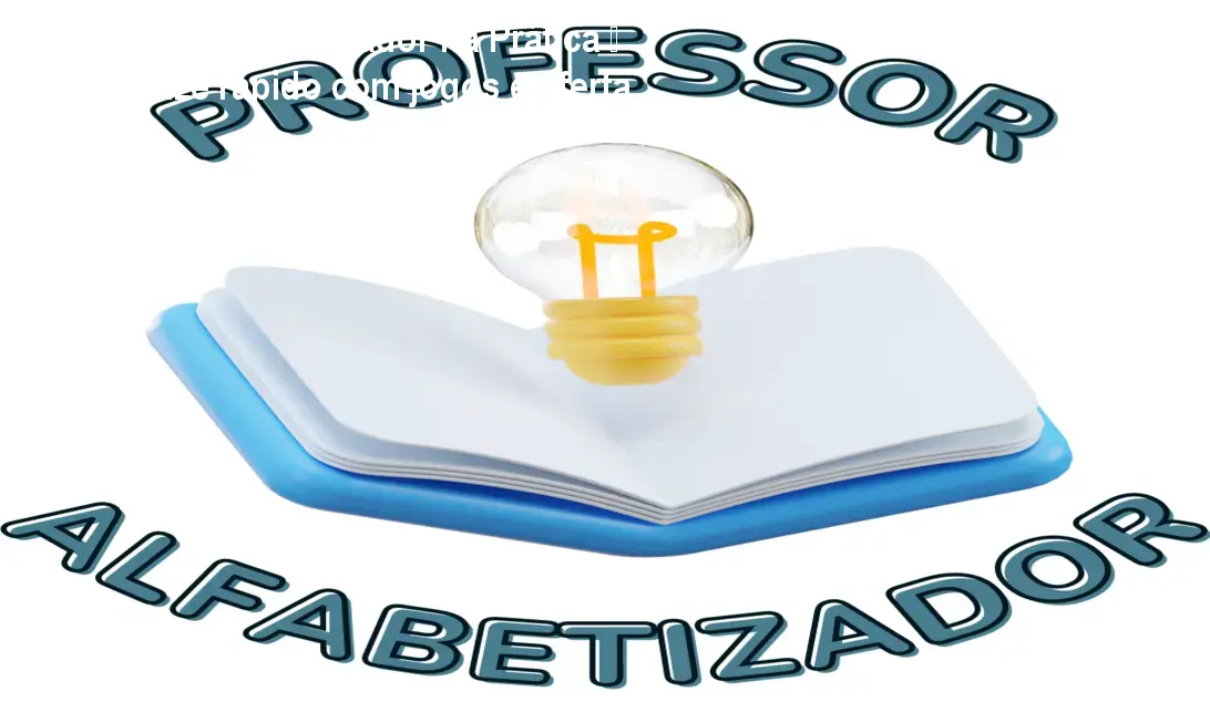 Professor Alfabetizador na Prática mostrando atividades de jogos que facilitam a alfabetização de crianças