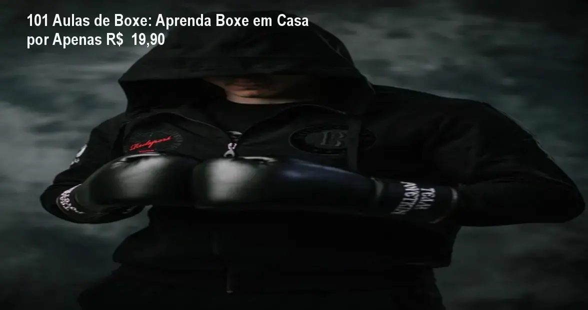 101 aulas de boxe curso online beneficios jpg 101 Aulas de Boxe: Aprenda Boxe em Casa por Apenas R$ 19,90 Aluno praticando boxe em casa seguindo a aula do curso 101 Aulas de Boxe da RD Cursos