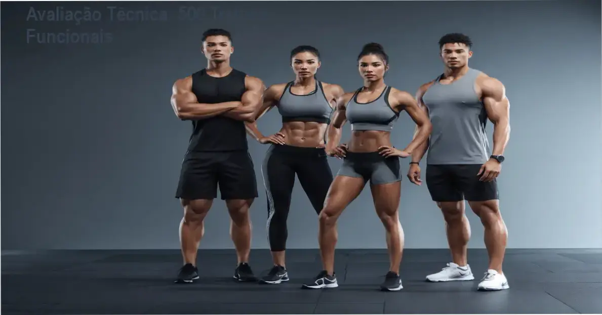 Capa do ebook 500 Treinos Funcionais mostrando variedade de exercícios em vídeo