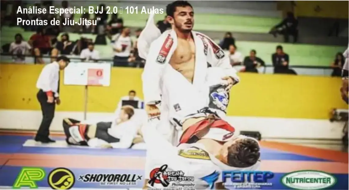 Capa informativa sobre o tema BJJ 2.0 – 101 Aulas Prontas de Jiu-Jitsu"