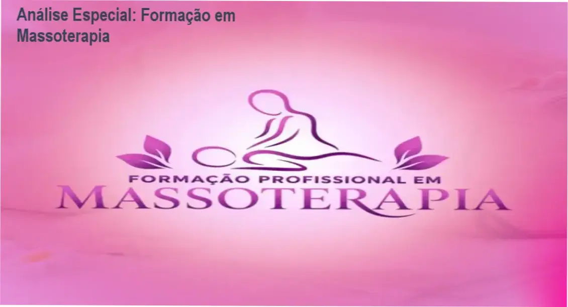 Capa informativa sobre o tema Formação em Massoterapia