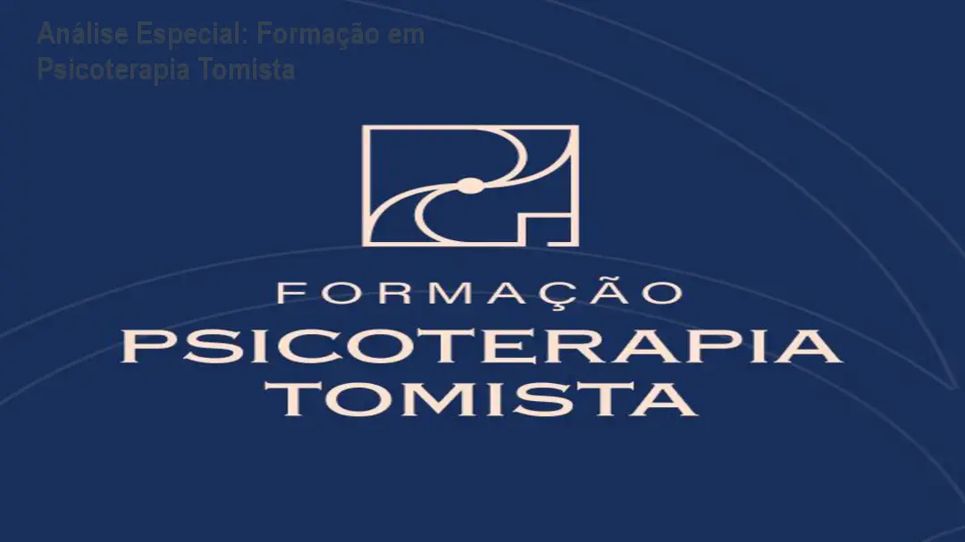 Capa informativa sobre o tema Formação em Psicoterapia Tomista