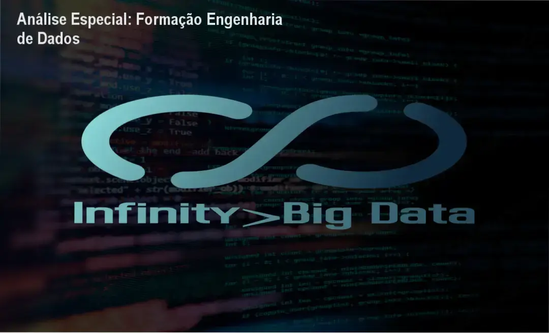 Capa informativa sobre o tema Formação Engenharia de Dados