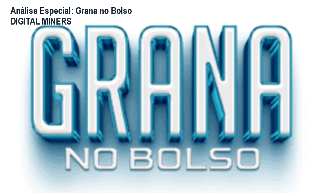 Capa informativa sobre o tema Grana no Bolso DIGITAL MINERS