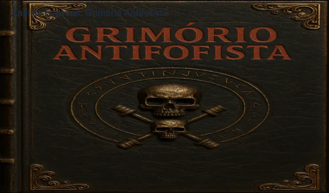 Capa informativa sobre o tema Grimório Antifofista