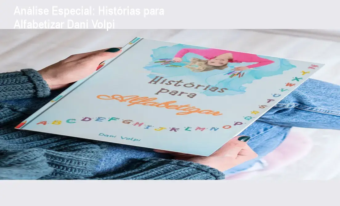 Capa informativa sobre o tema Histórias para Alfabetizar Dani Volpi