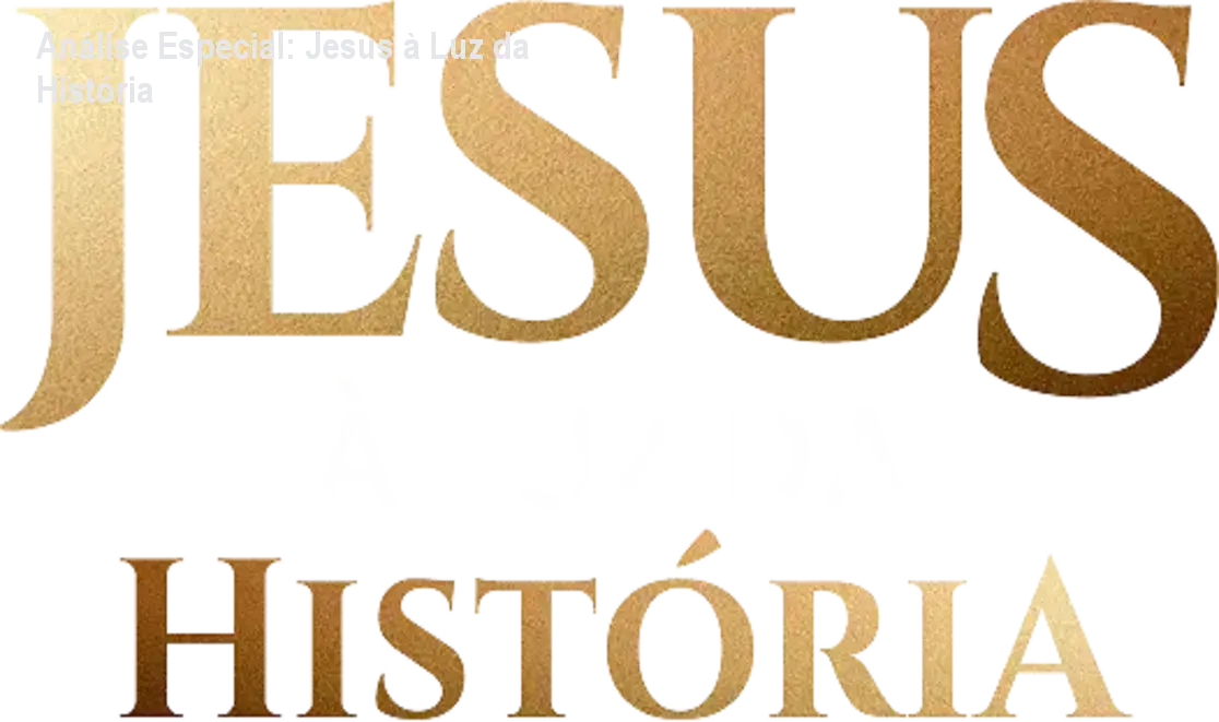 Capa informativa sobre o tema Jesus à Luz da História