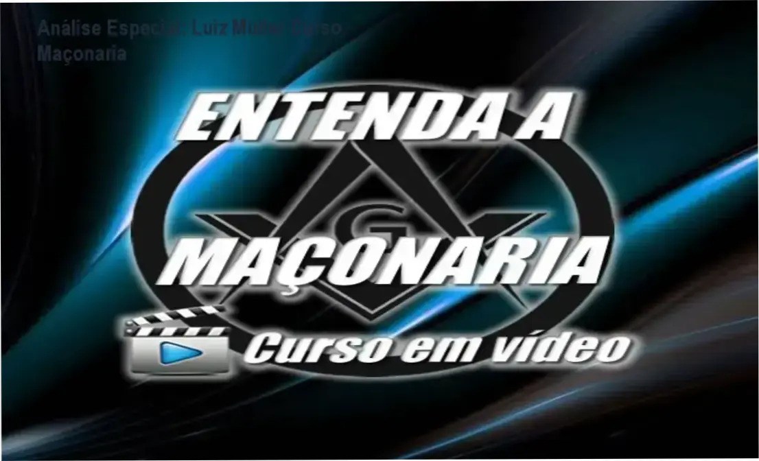 Capa informativa sobre o tema Luiz Muller Curso Maçonaria