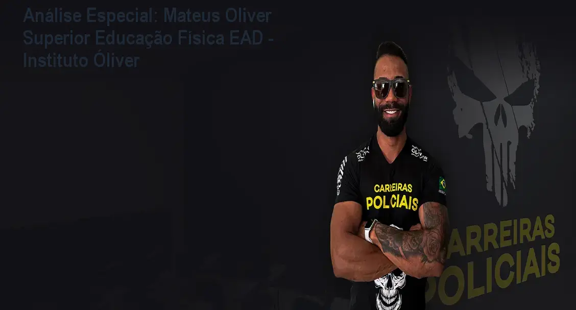 Capa informativa sobre o tema Mateus Oliver Superior Educação Física EAD - Instituto Óliver