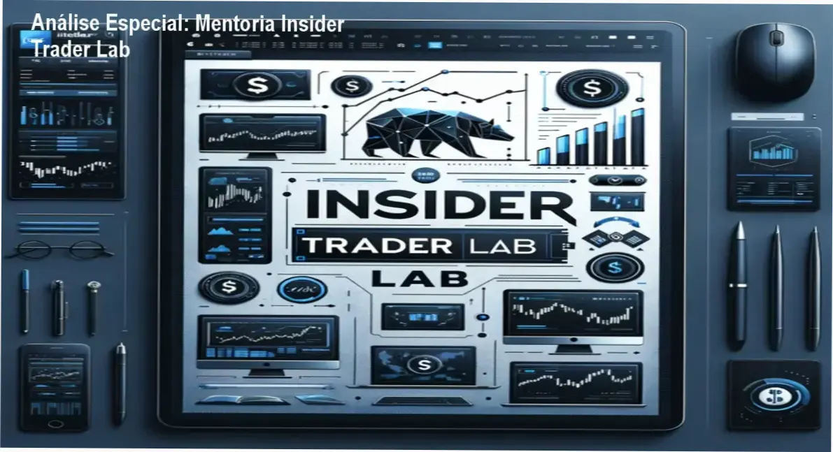 Capa informativa sobre o tema Mentoria Insider Trader Lab