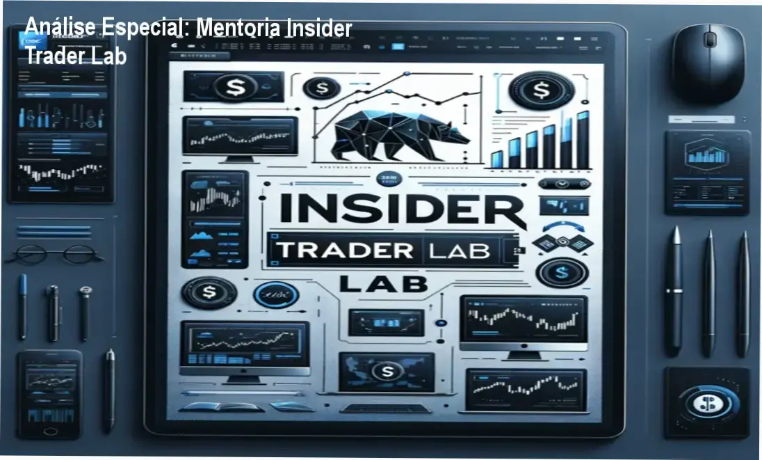 Capa informativa sobre o tema Mentoria Insider Trader Lab