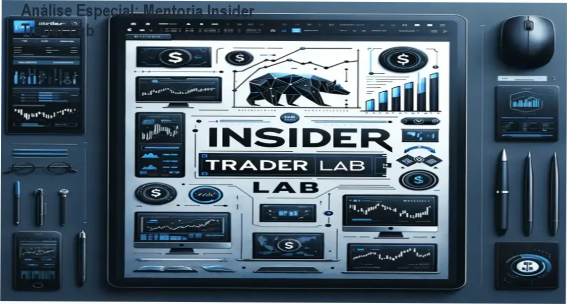 Capa informativa sobre o tema Mentoria Insider Trader Lab