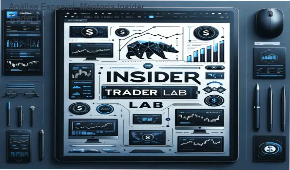 Capa informativa sobre o tema Mentoria Insider Trader Lab