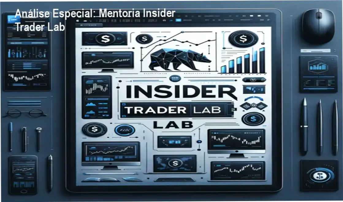 Capa informativa sobre o tema Mentoria Insider Trader Lab