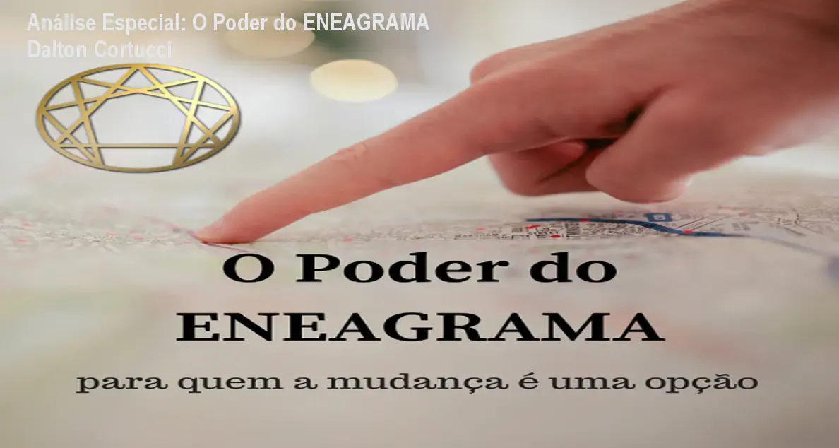 Capa informativa sobre o tema O Poder do ENEAGRAMA Dalton Cortucci
