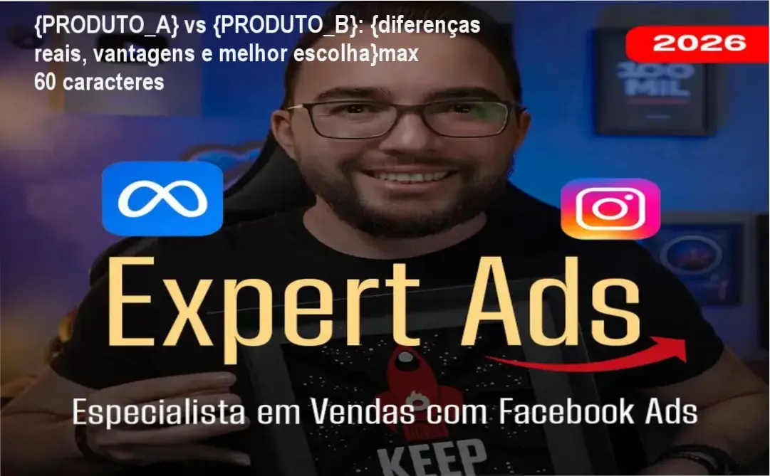 Guia explicativo sobre o produto digital Expert Ads Filipe Detrey