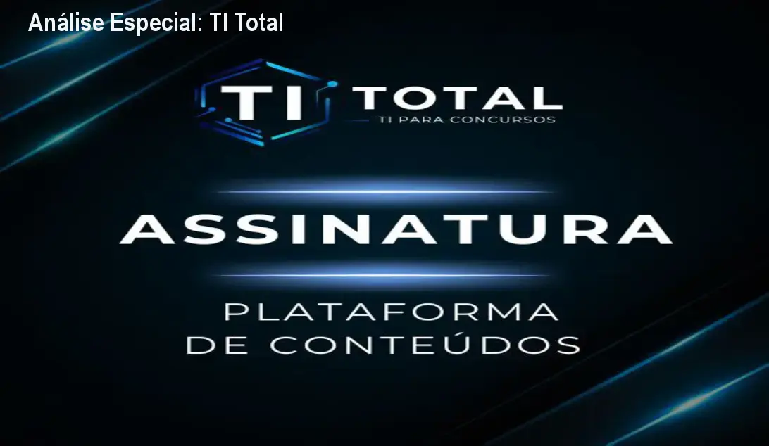 Capa informativa sobre o tema TI Total