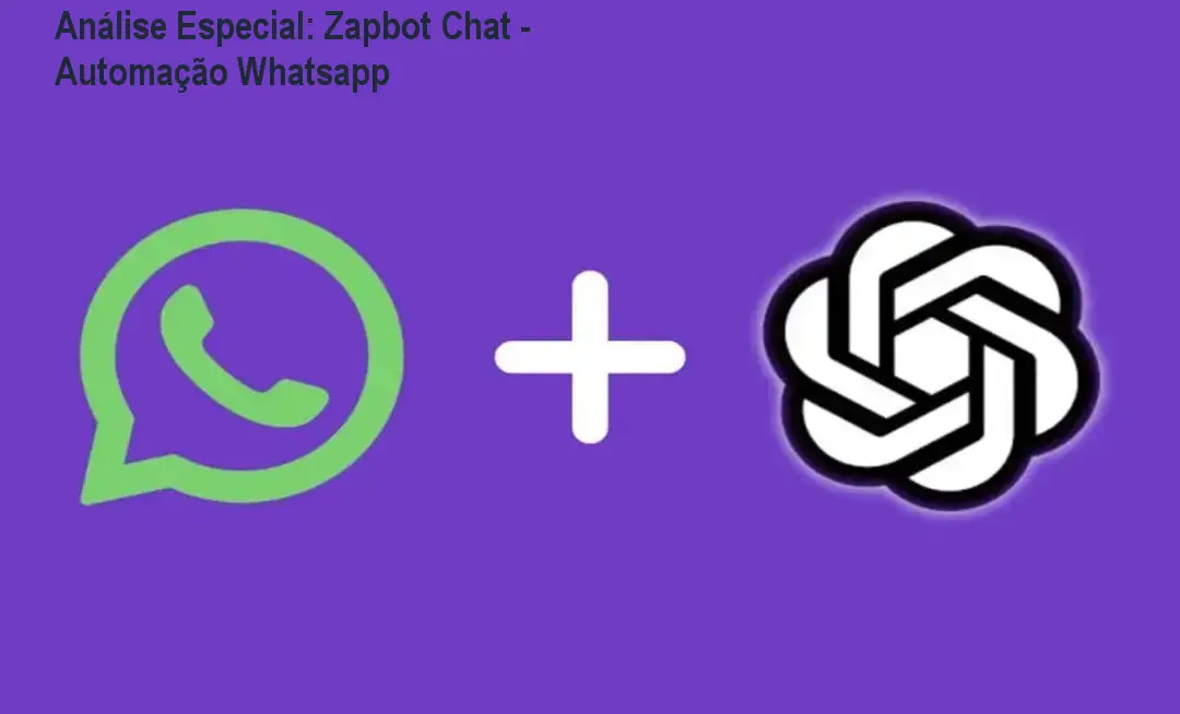 Capa informativa sobre o tema Zapbot Chat - Automação Whatsapp