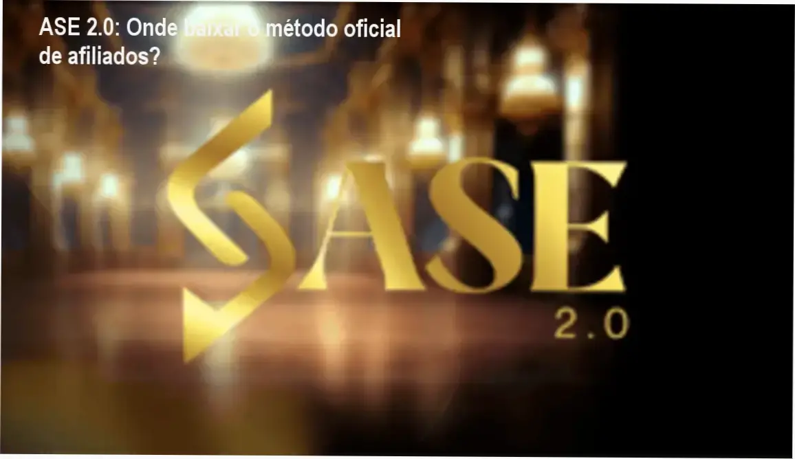 Captura de tela mostrando a página oficial para download do Método ASE 2.0