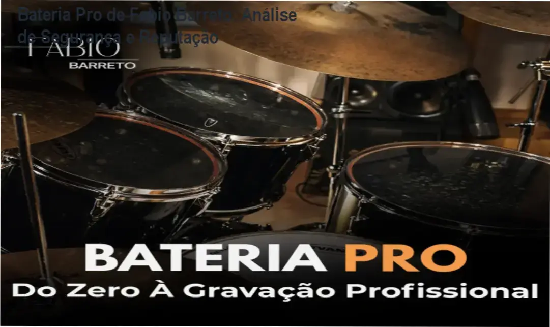 Bateria Pro Fabio Barreto reputação, fraude, segurança