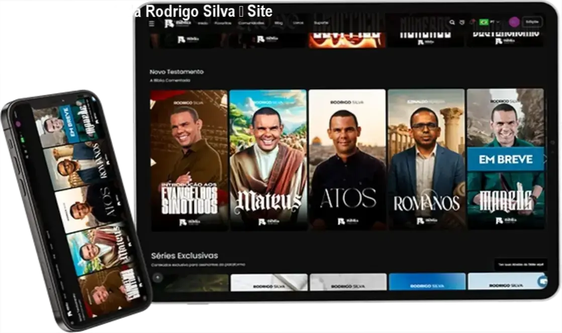 Bíblia Comentada Rodrigo Silva página oficial