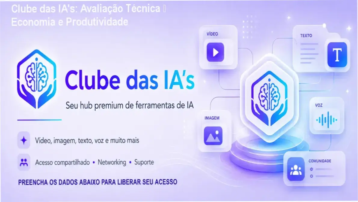 Clube das IA's para freelancers e criadores de conteúdo