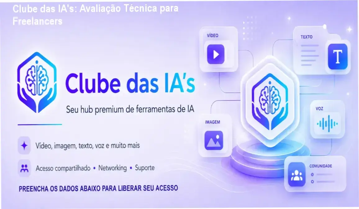 Clube das IA's – assinatura R$ 49,75/mês, acesso a múltiplas IAs premium