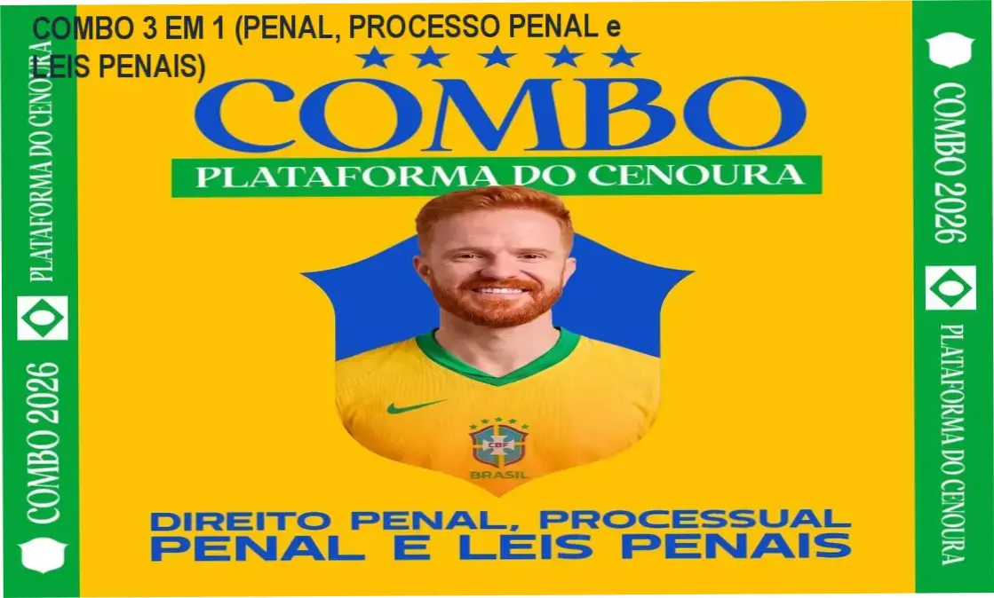 combo 3 em 1 penal processo penal e leis penais 9 COMBO 3 EM 1 (PENAL, PROCESSO PENAL e LEIS PENAIS)