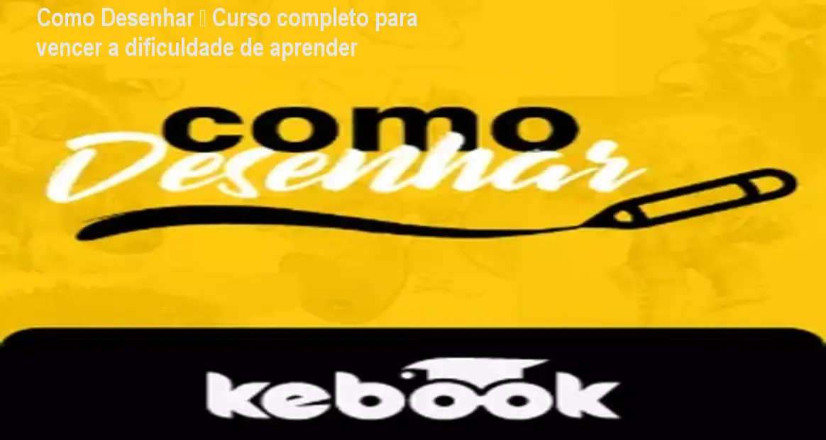 Imagem do curso Como Desenhar de Thiago Spyked mostrando aula prática de fundamentos de desenho