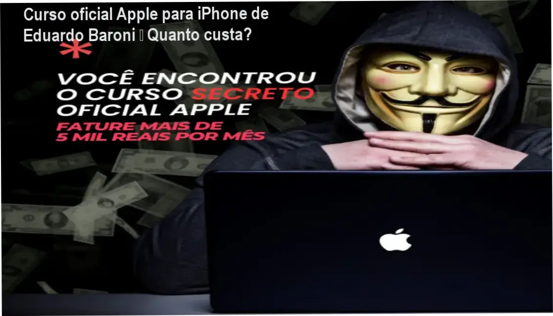 Curso oficial Apple para iPhone de Eduardo Baroni – custo-benefício e valor percebido