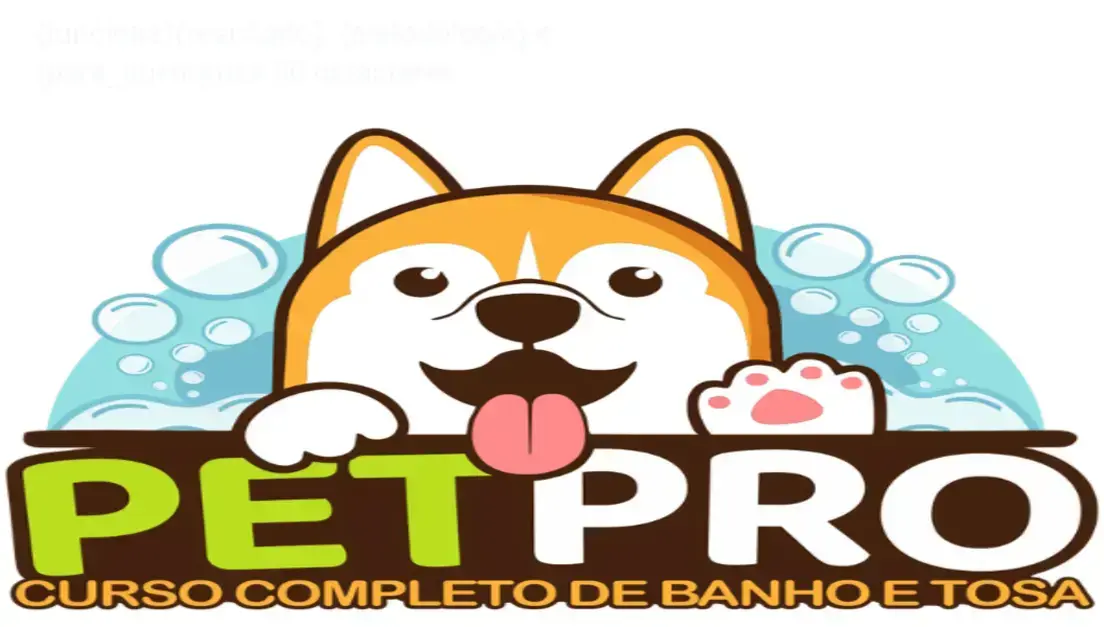 Imagem ilustrativa do Curso Banho e Tosa PET PRO com certificado ABED