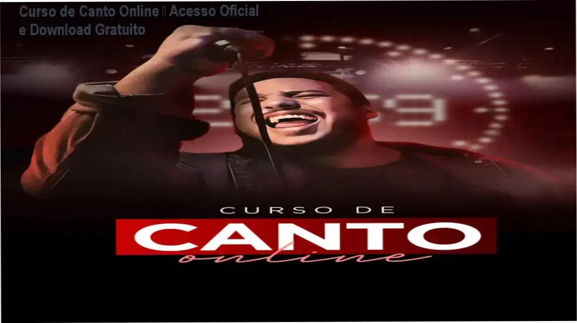 Curso de Canto Online download gratuito, licença oficial e acesso seguro