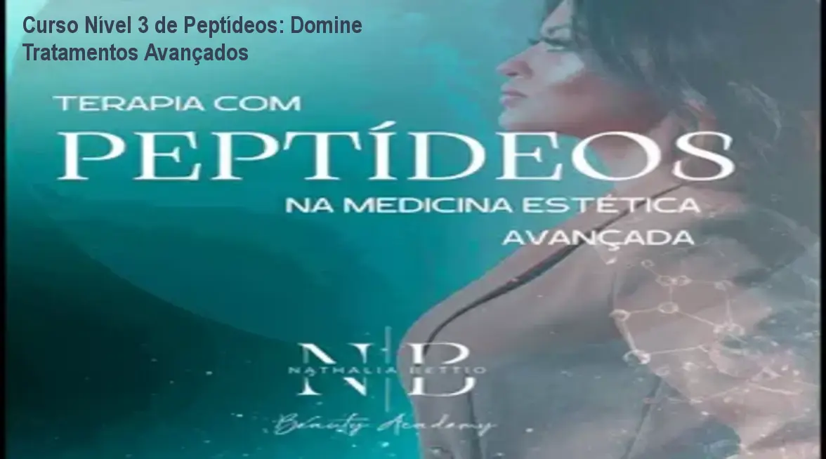 Dra Nathalia Bettio ensinando terapia com peptídeos em curso avançado para profissionais de estética