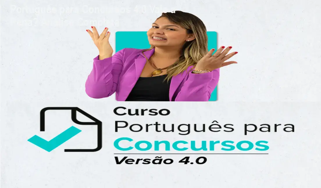 curso portugues para concursos carol mendonca avaliacao real Português para Concursos 4.0 Vale a Pena? Análise Completa Professora Carol Mendonça ensinando português de forma prática para alunos de concursos públicos