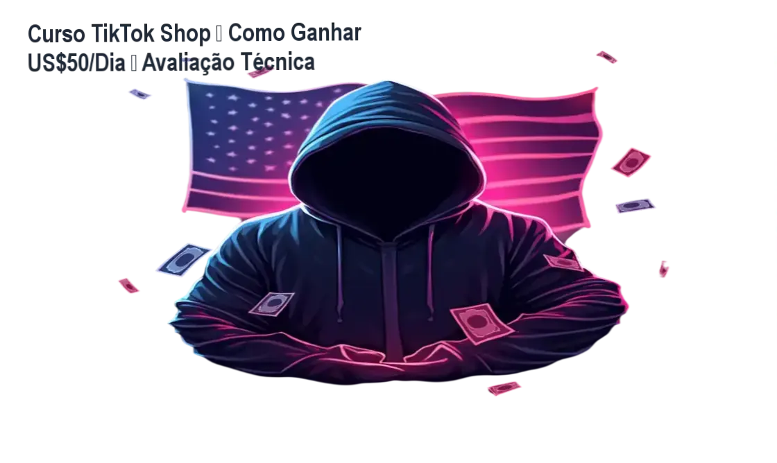 Imagem ilustrativa do Curso TikTok Shop mostrando tela de download oficial