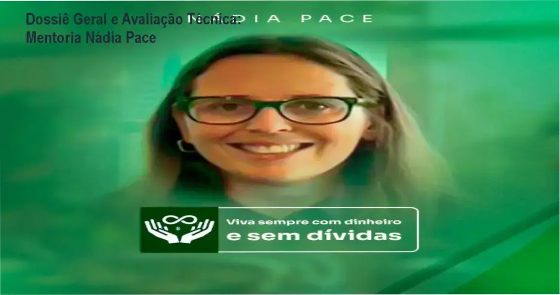 Gráfico de desempenho técnico do ecossistema Mentoria Nádia Pace