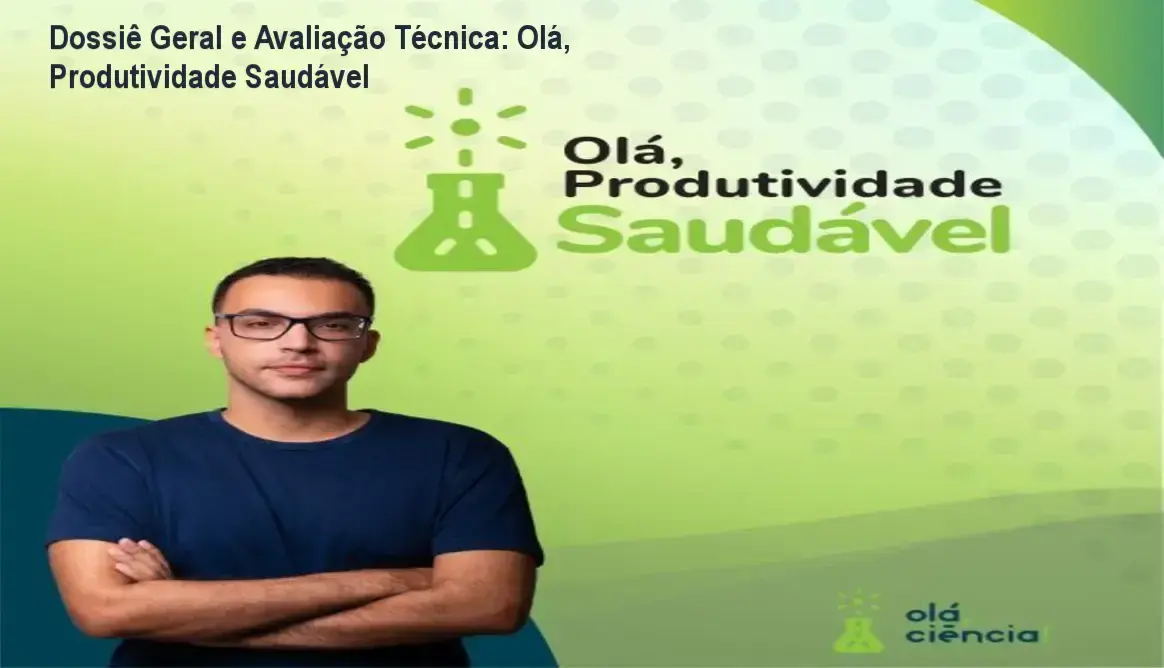 Gráfico de desempenho técnico do ecossistema Olá, Produtividade Saudável