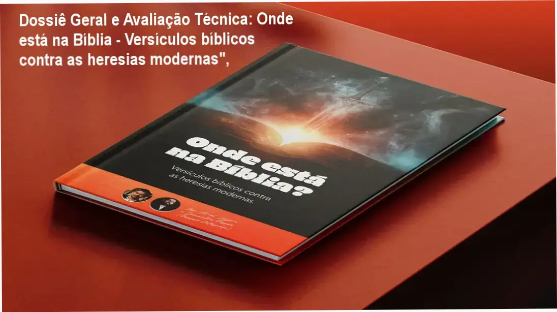 Gráfico de desempenho técnico do ecossistema Onde está na Bíblia - Versículos bíblicos contra as heresias modernas",