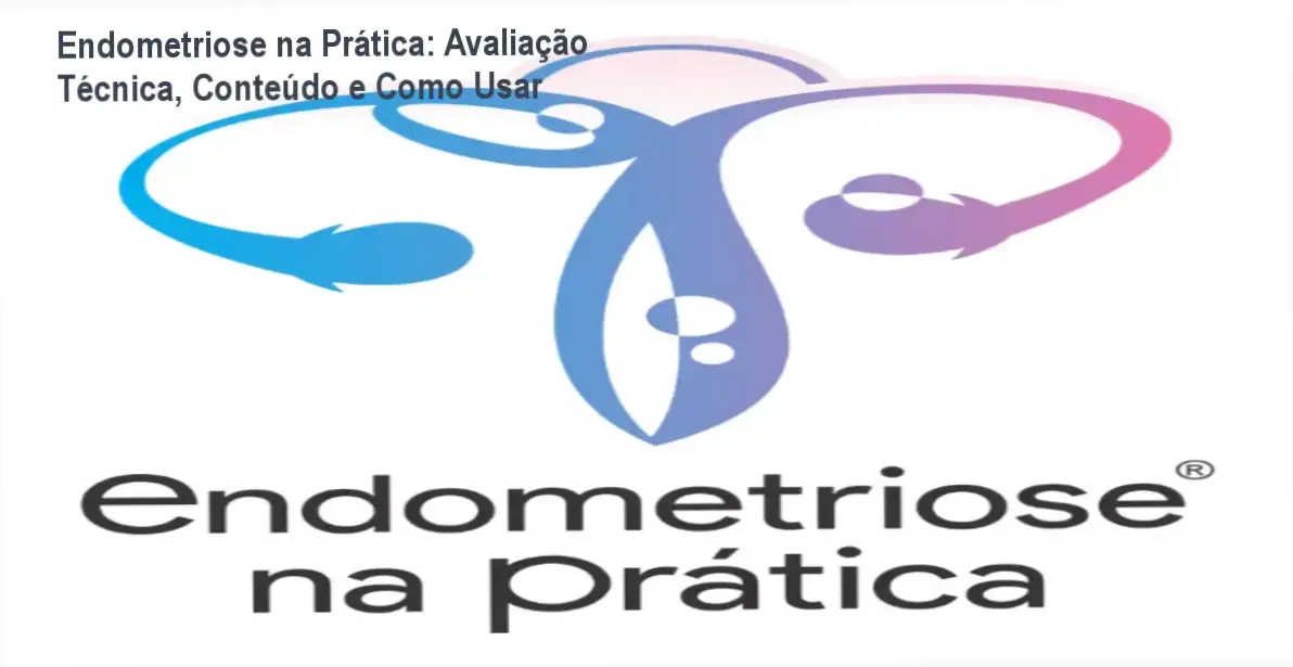 Imagem ilustrativa do curso Endometriose na Prática com módulos de diagnóstico e tratamento