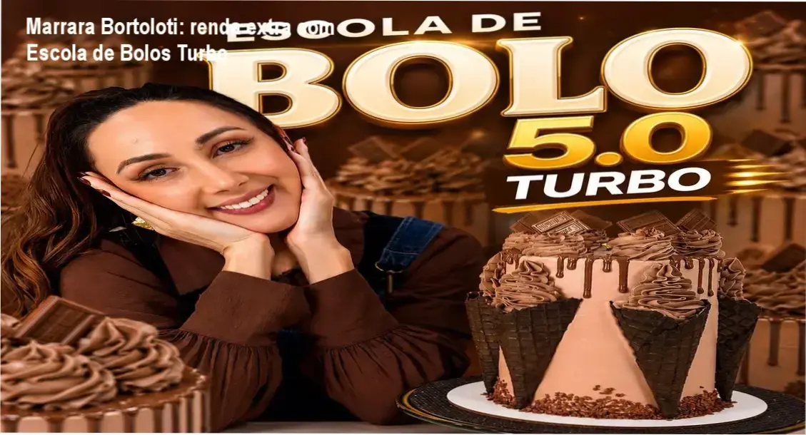 Escola de Bolos 5.0 Turbo de Marrara Bortoloti – cronograma de dedicação e carga horária