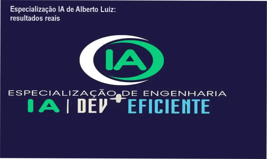 Alberto Luiz - Especialização IA para desenvolvedores que buscam construir sistemas de IA reais