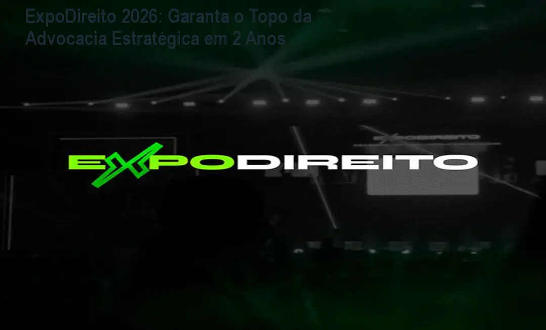 Advogado participando da ExpoDireito 2026, networking com juristas renomados