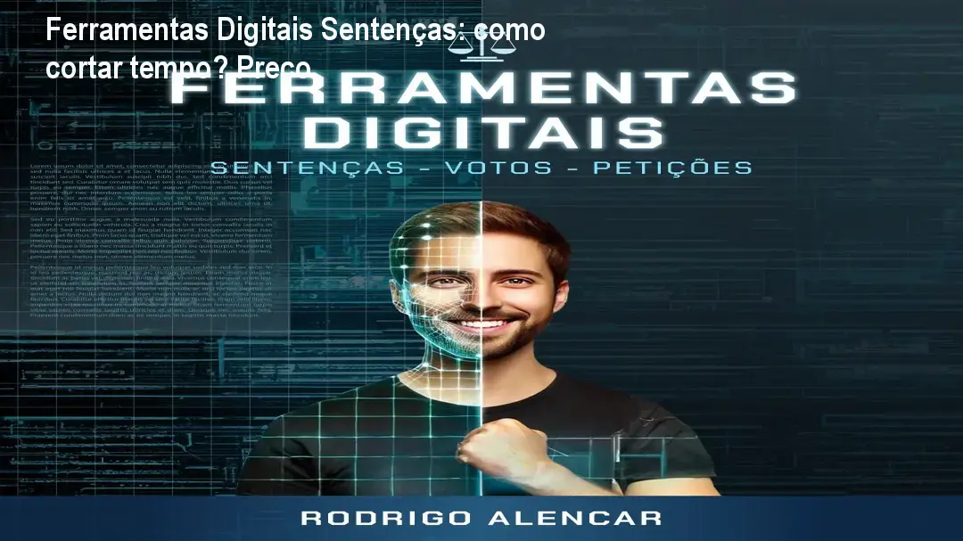Imagem ilustrando o uso de IA nas ferramentas digitais para elaborar sentenças, votos e despachos jurídicos