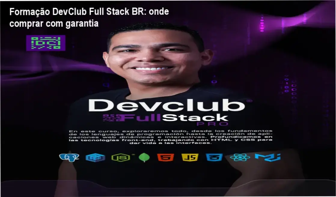 Formação DevClub Full Stack BR de Rodolfo Mori - cupom de desconto exclusivo