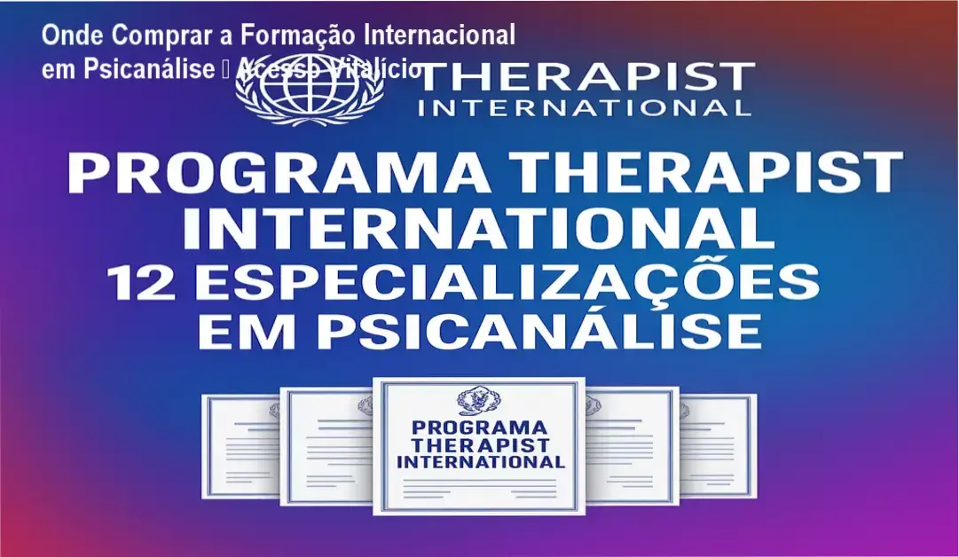 Formação Internacional em Psicanálise – cupom, oferta ou desconto