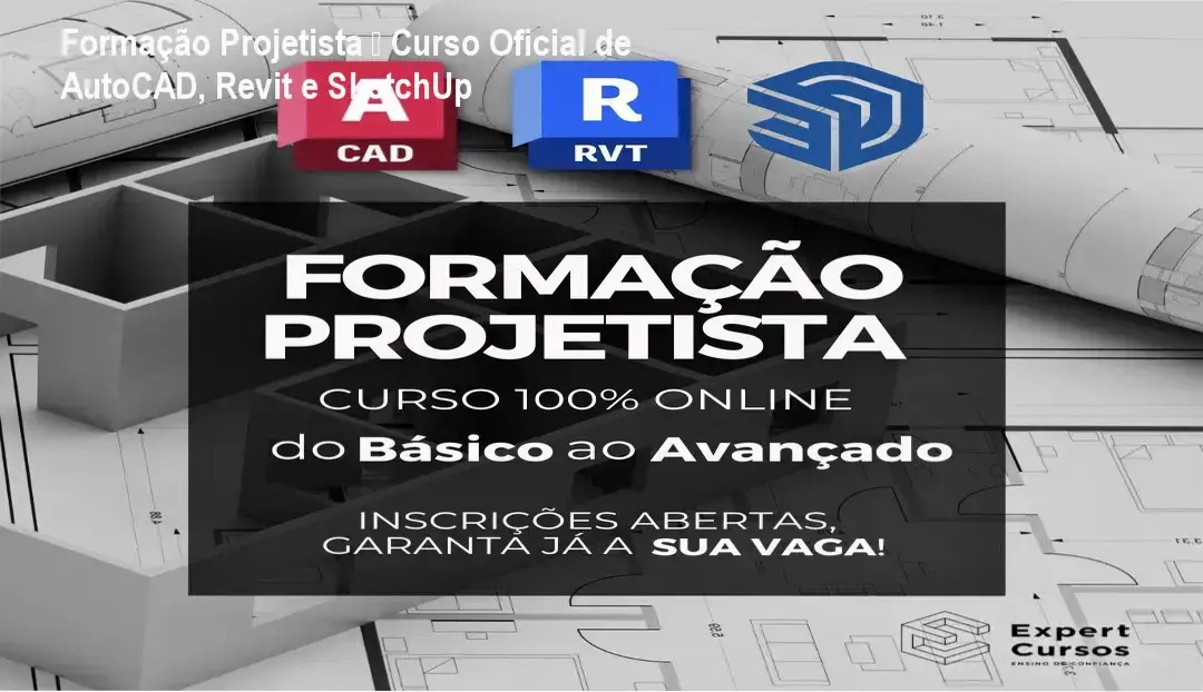 Formação Projetista site oficial – curso de AutoCAD, Revit e SketchUp