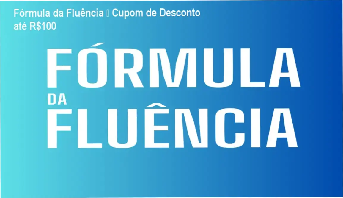 Fórmula da Fluência de Caio R. – cupom de desconto exclusivo